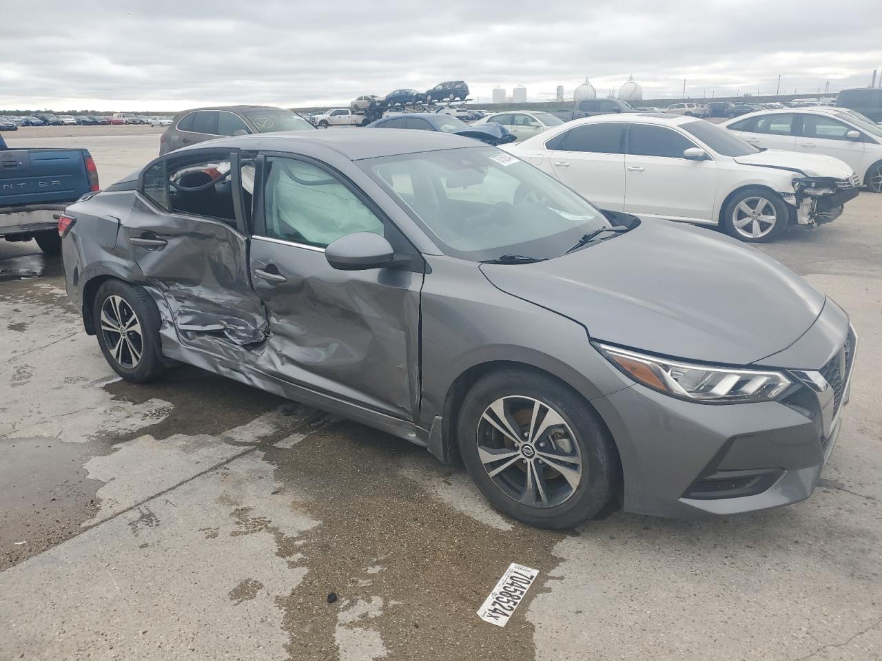 2022 NISSAN SENTRA SV VIN:3N1AB8CV7NY237010