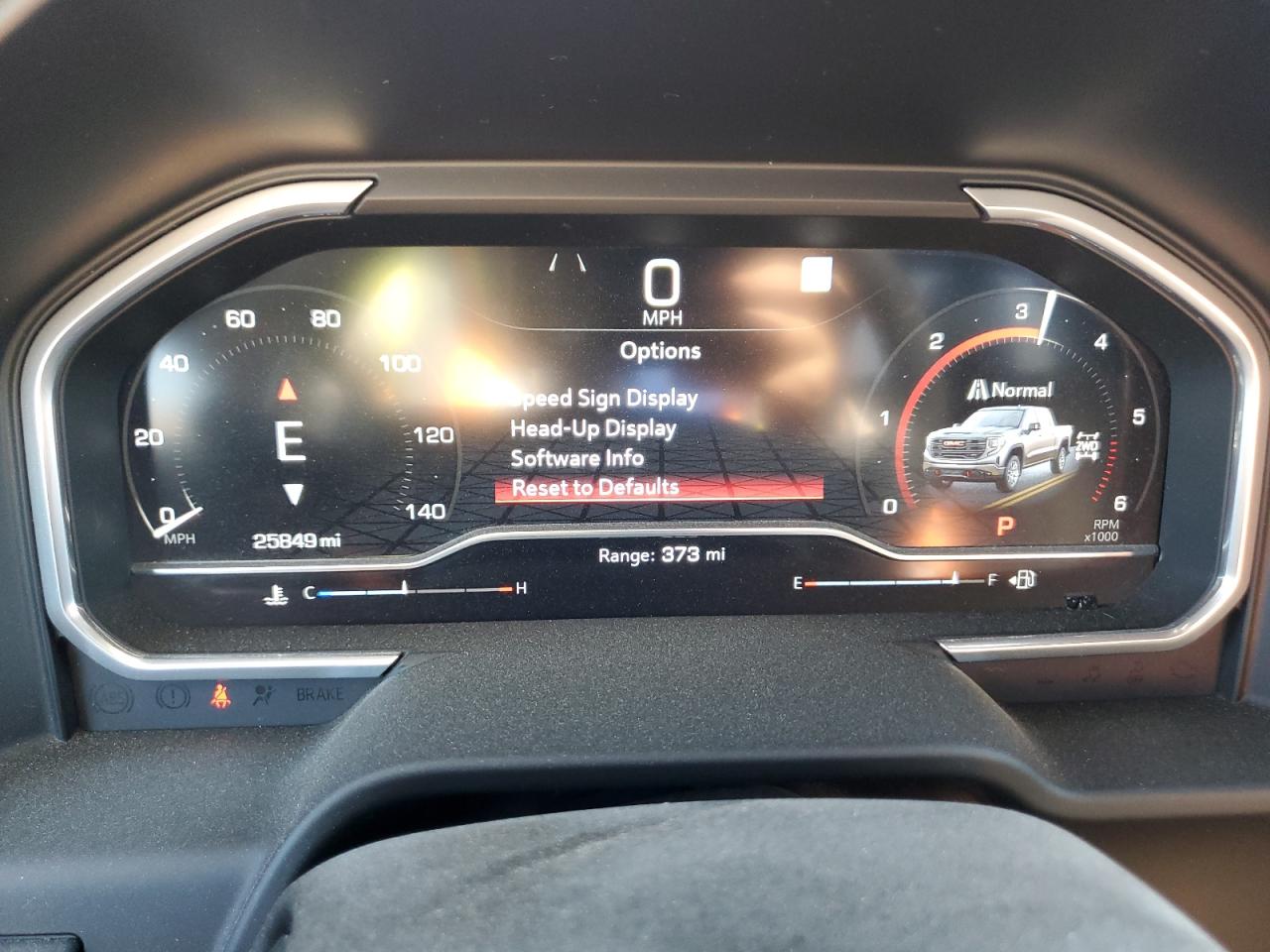 2023 GMC SIERRA K1500 AT4 VIN:1GTUUEE81PZ123488