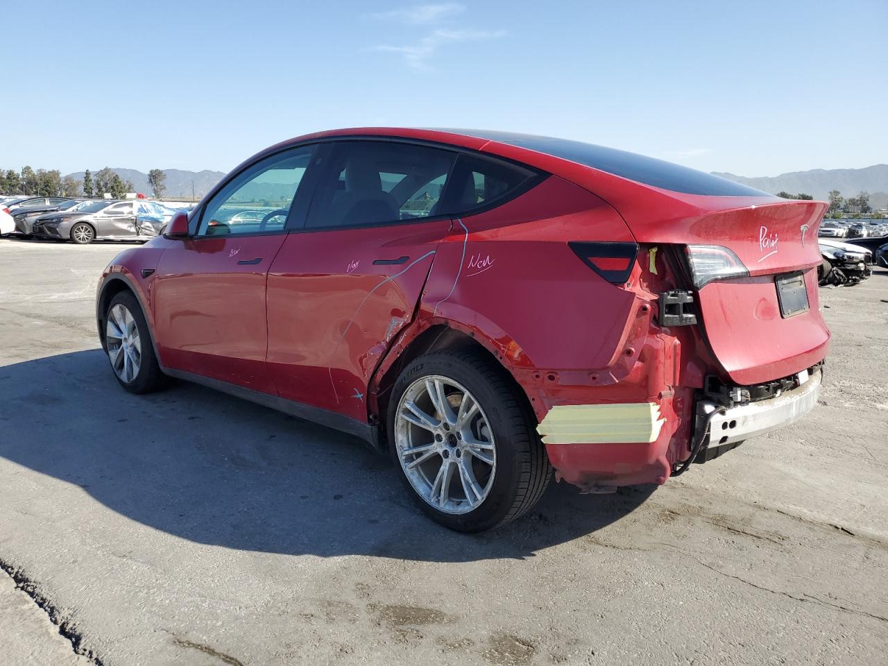 2022 TESLA MODEL Y  VIN:7SAYGDEE3NF318359