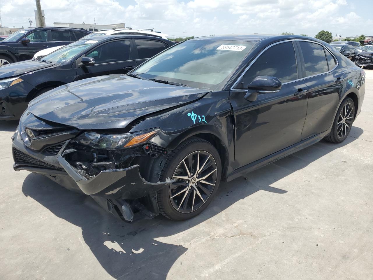 2022 TOYOTA CAMRY SE VIN:4T1G11AKXNU710875