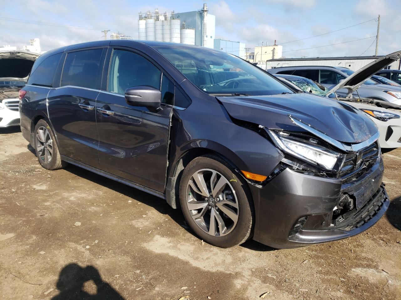 2023 HONDA ODYSSEY TOURING VIN:5FNRL6H84PB065666