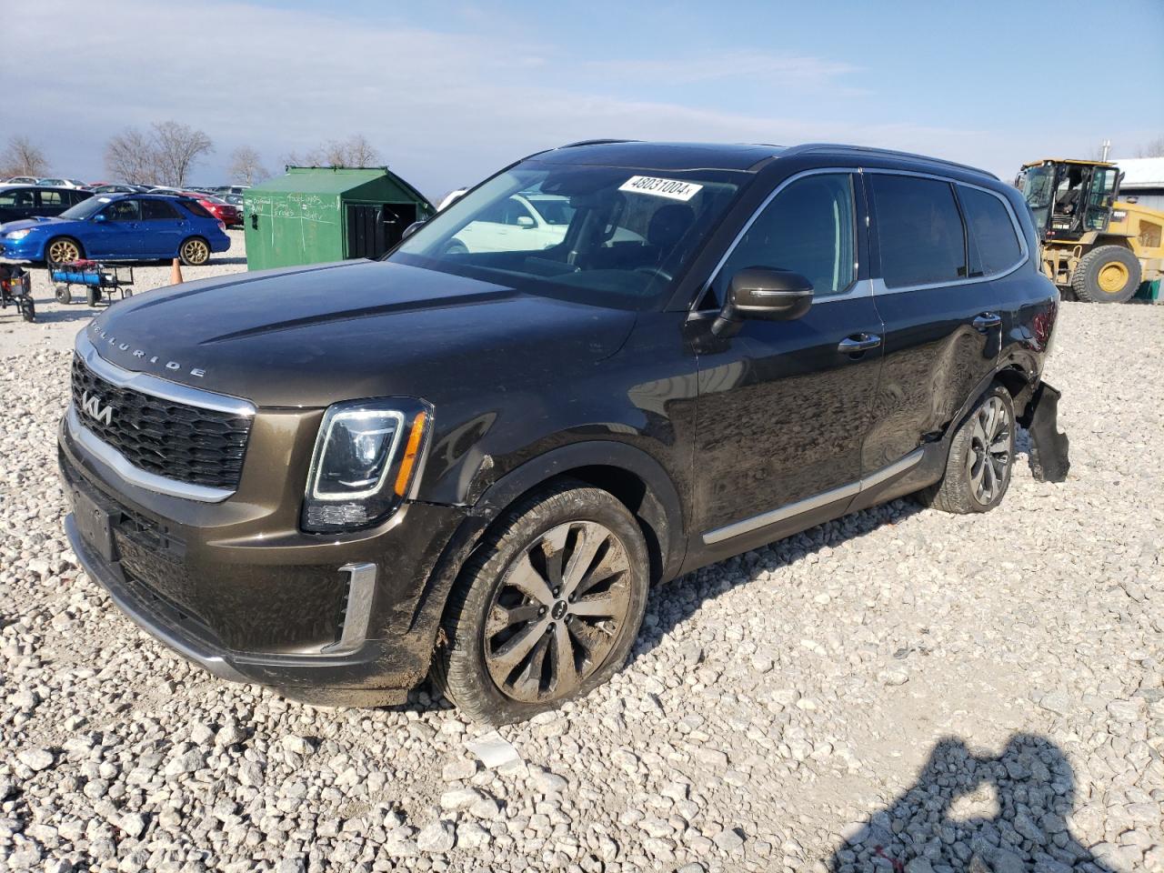 2022 KIA TELLURIDE S VIN:5XYP6DHC5NG208217