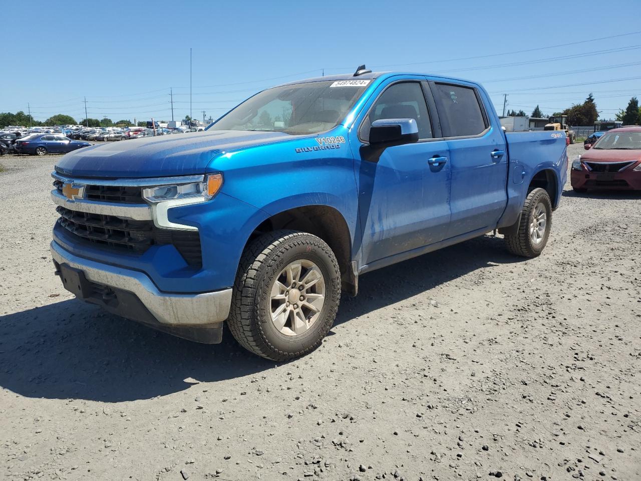 2022 CHEVROLET SILVERADO K1500 LT VIN:1GCUDDED9NZ600818