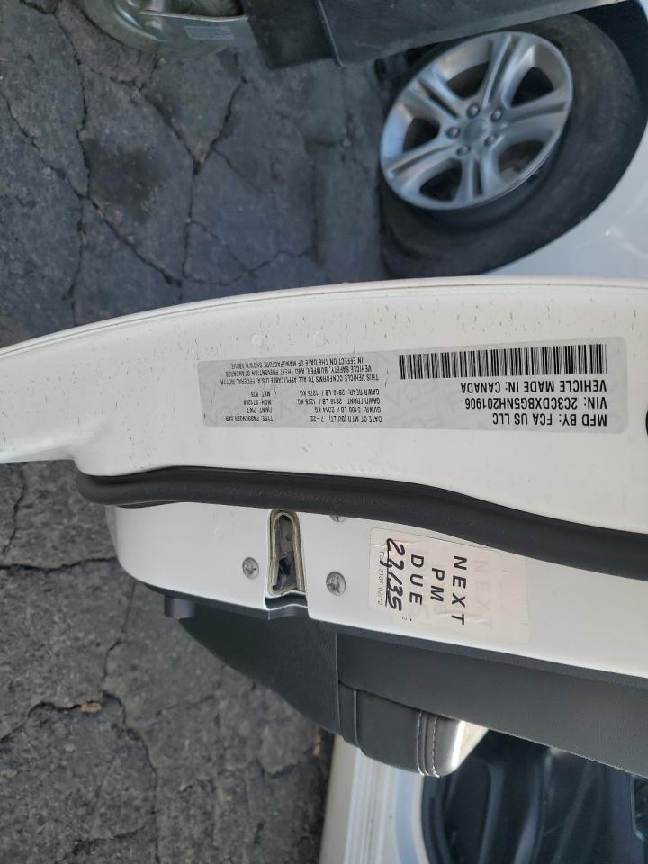 2022 DODGE CHARGER SXT VIN:2C3CDXBG5NH201906