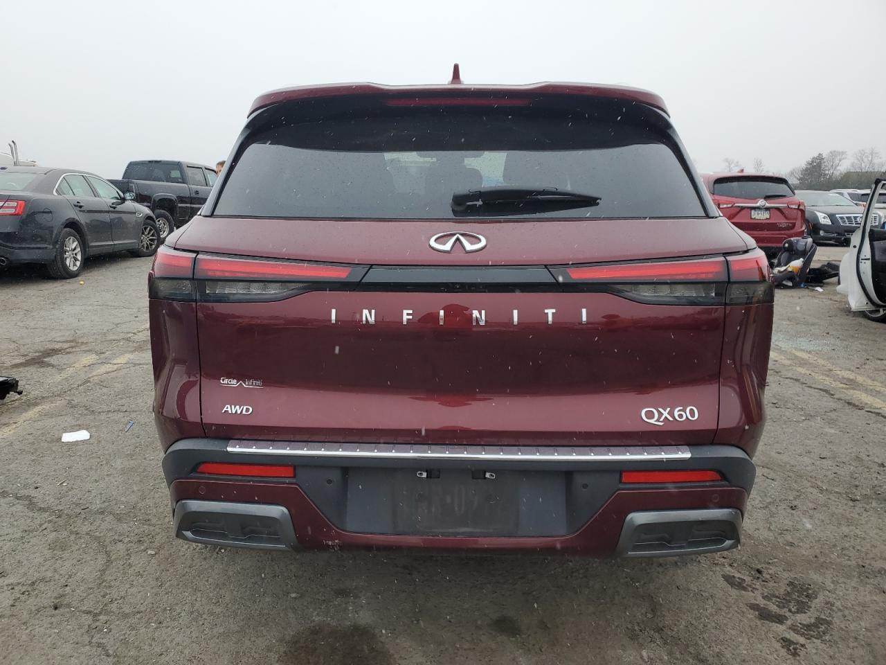 2022 INFINITI QX60 LUXE VIN:5N1DL1FS7NC330131