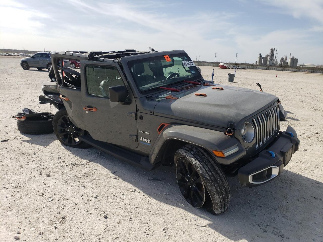 2022 JEEP WRANGLER UNLIMITED SAHARA 4XE VIN:1C4JJXP62NW198847