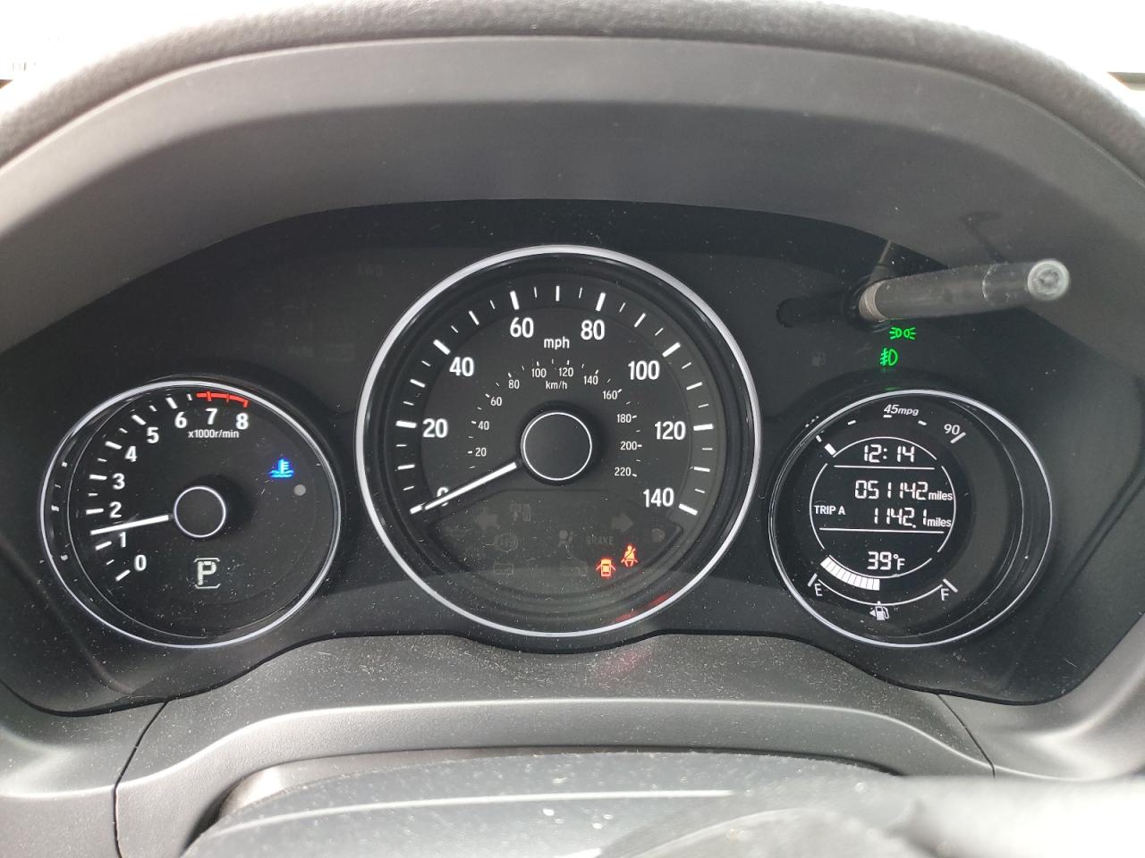 2022 HONDA HR-V SPORT VIN:3CZRU5H1XNM706655
