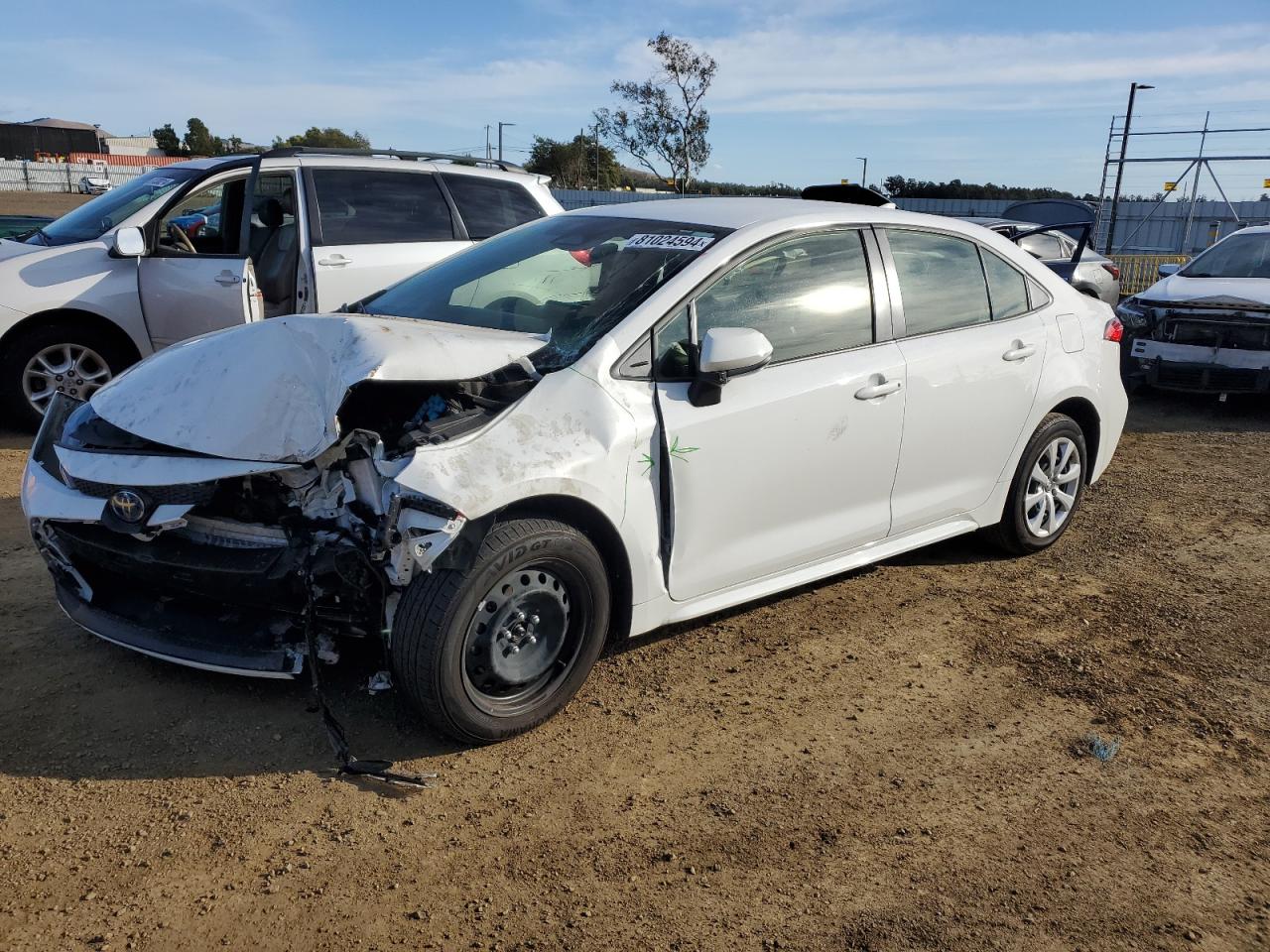 2024 TOYOTA COROLLA LE VIN:JTDBCMFE8RJ025696