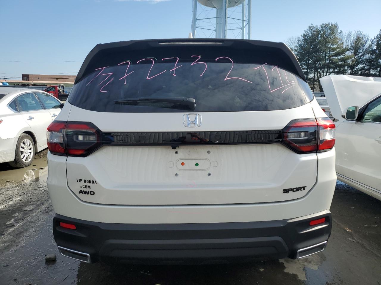 2023 HONDA PILOT SPORT VIN:5FNYG1H39PB022304