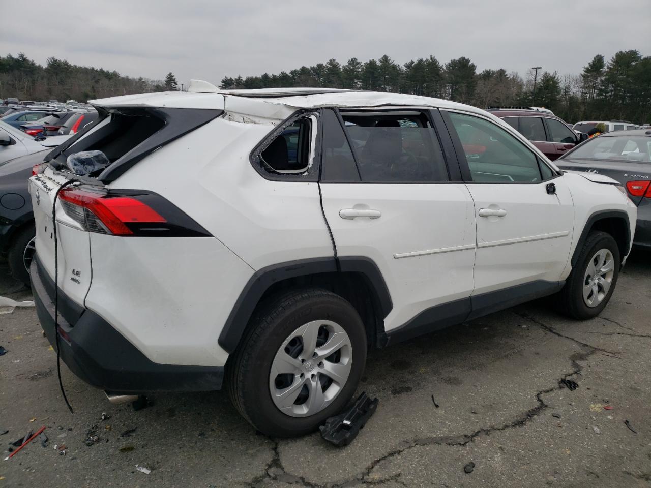 2022 TOYOTA RAV4 LE VIN:2T3F1RFV3NW259731