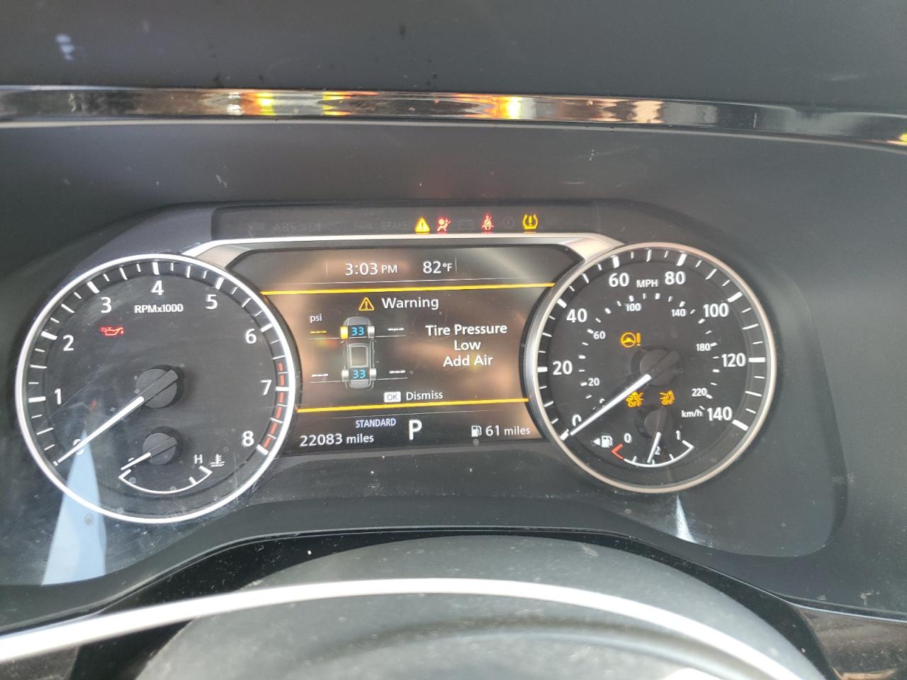 2022 NISSAN PATHFINDER SV VIN:5N1DR3BAXNC240351