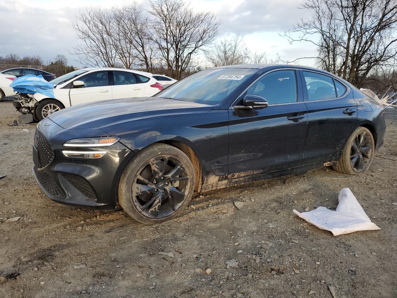 2022 GENESIS G70 BASE VIN:KMTG54TE0NU085311