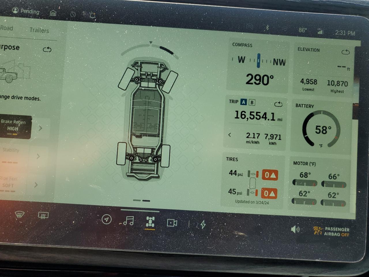 2023 RIVIAN R1T ADVENTURE VIN:7FCTGAAA3PN021471