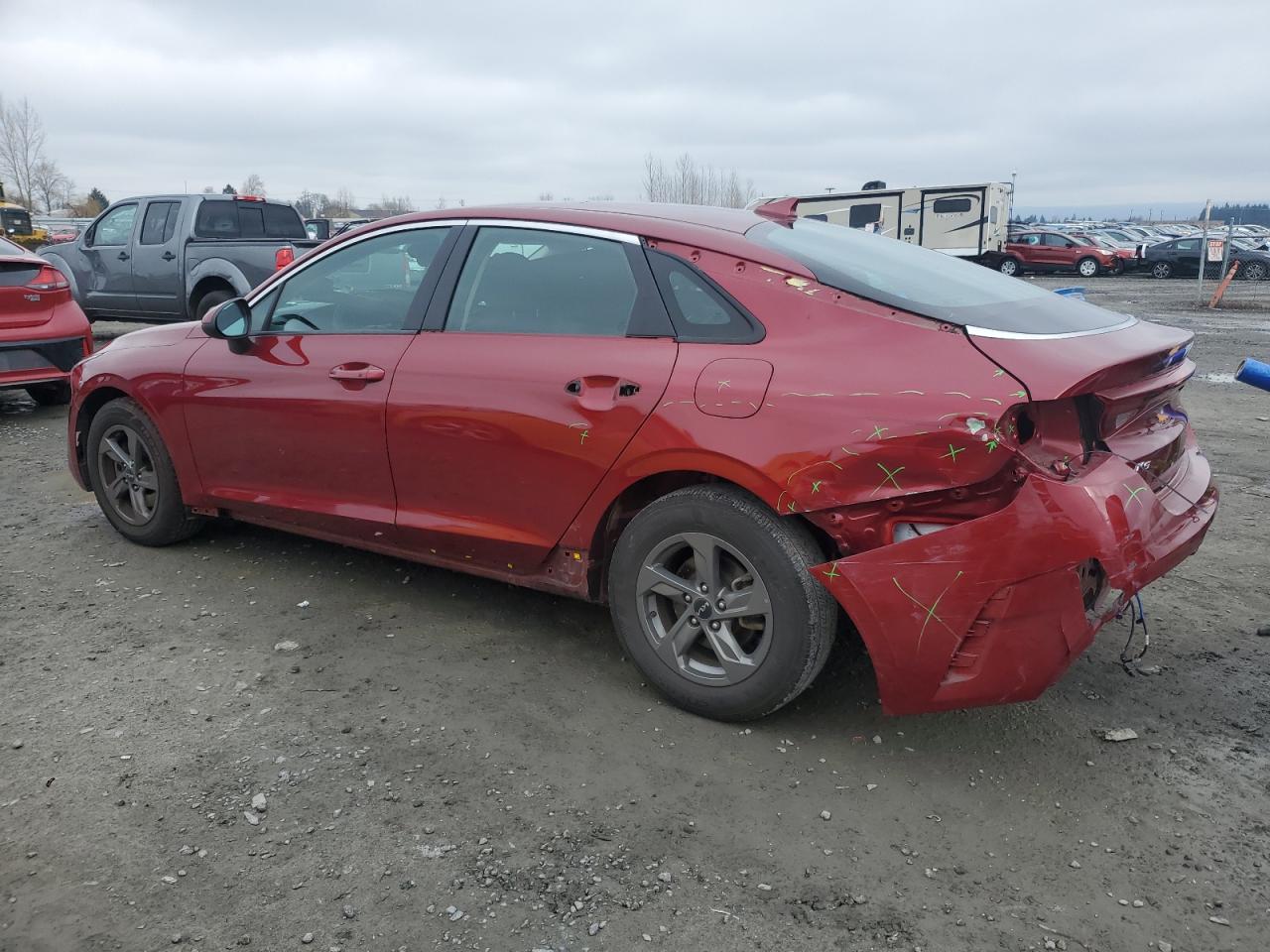 2022 KIA K5 LXS VIN:5XXG14J22NG131584