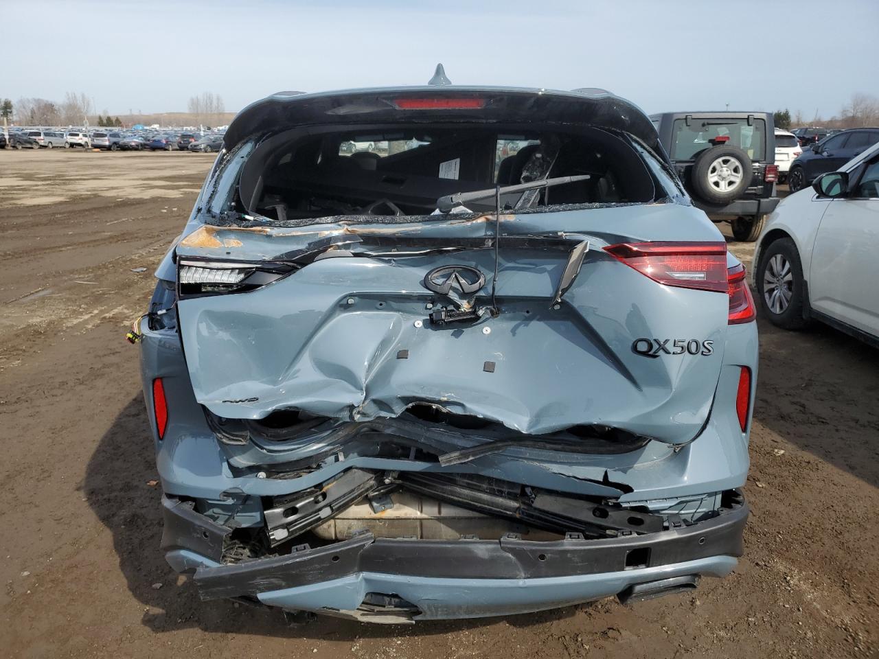 2023 INFINITI QX50 SPORT VIN:3PCAJ5FB5PF118192