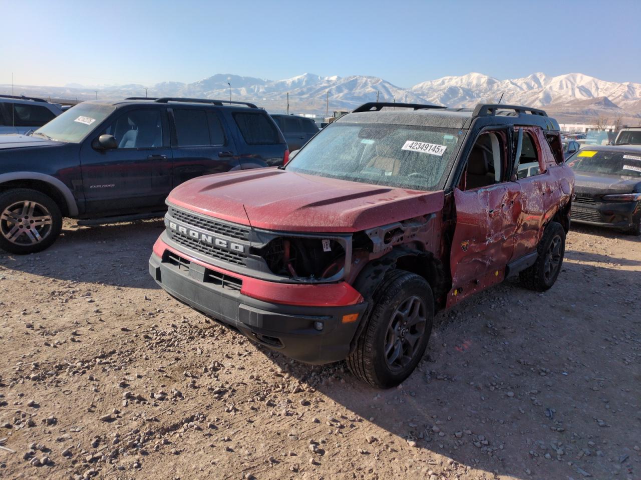 2023 FORD BRONCO SPORT BADLANDS VIN:3FMCR9D96PRD18906