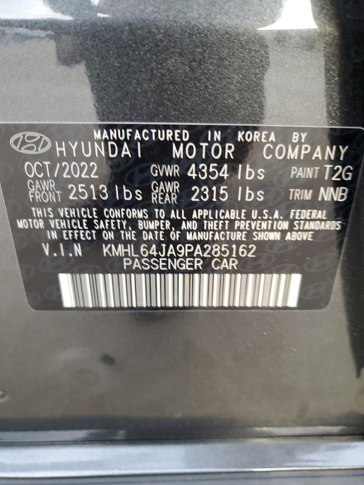 2023 HYUNDAI SONATA SEL VIN:KMHL64JA9PA285162