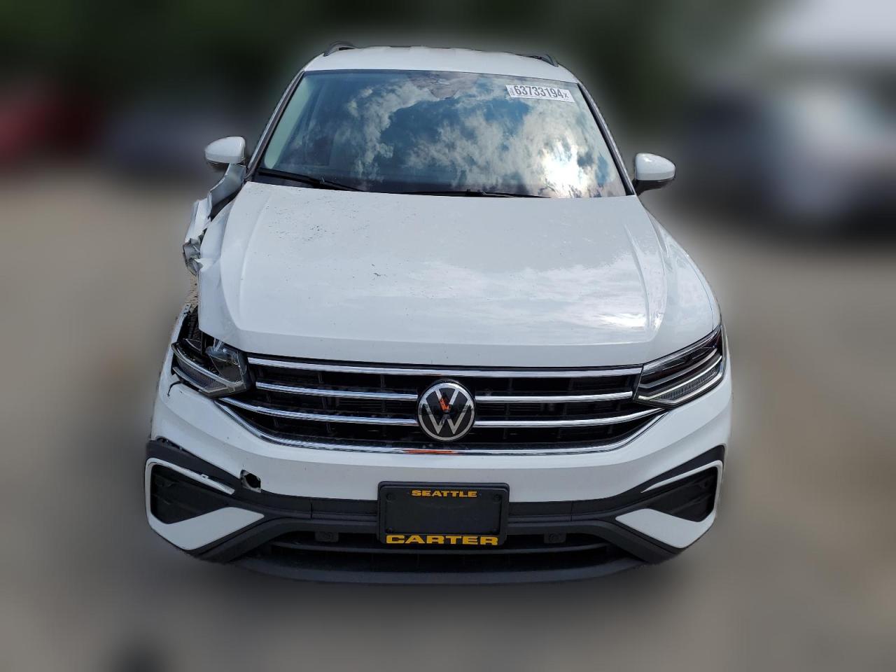 2022 VOLKSWAGEN TIGUAN S VIN:3VV0B7AX6NM031032