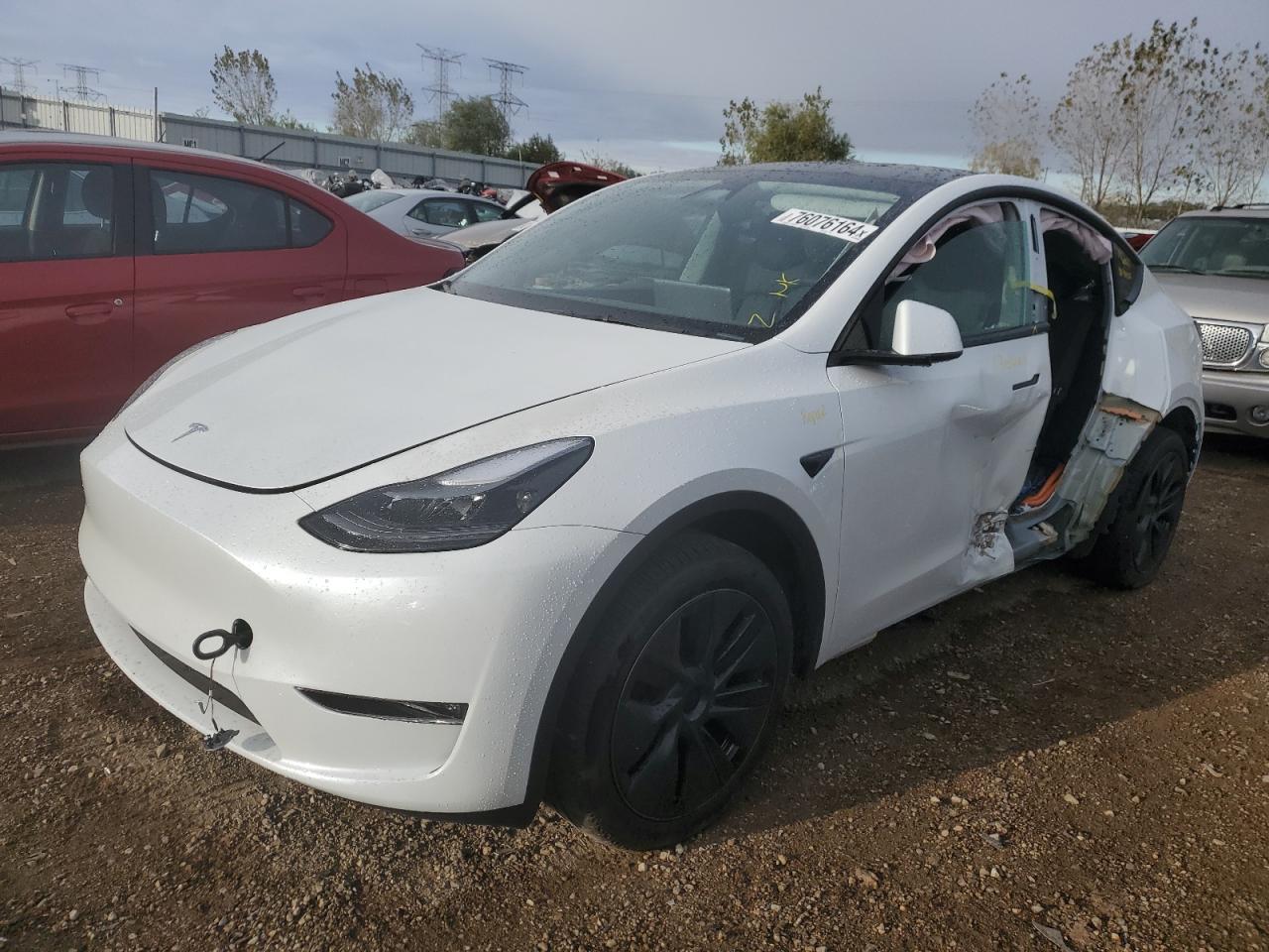 2024 TESLA MODEL Y  VIN:7SAYGDEE0RA296453