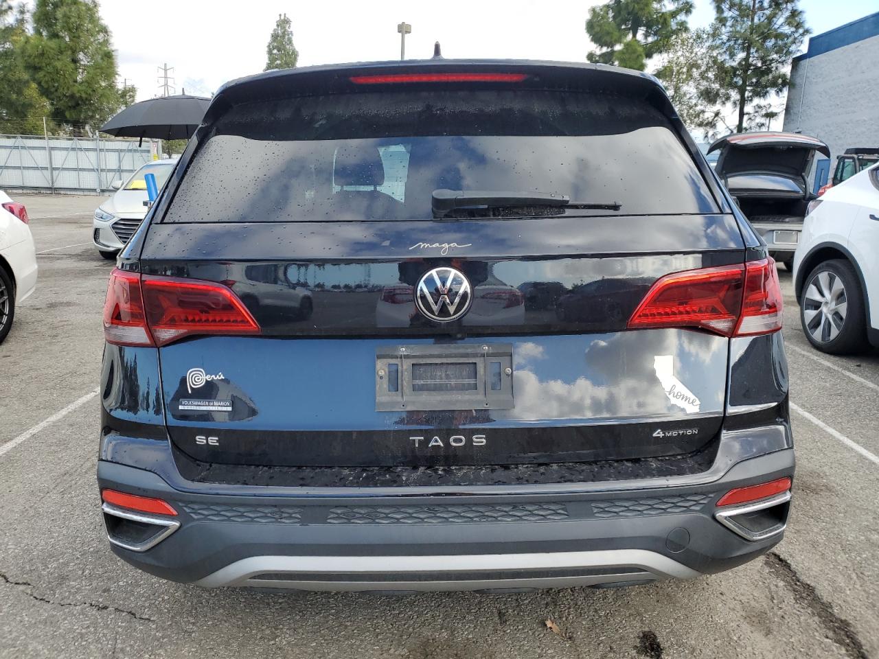 2022 VOLKSWAGEN TAOS SE IQ DRIVE VIN:3VVPX7B29NM037927
