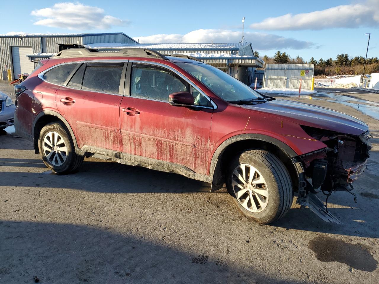 2022 SUBARU OUTBACK PREMIUM VIN:4S4BTACC0N3191710