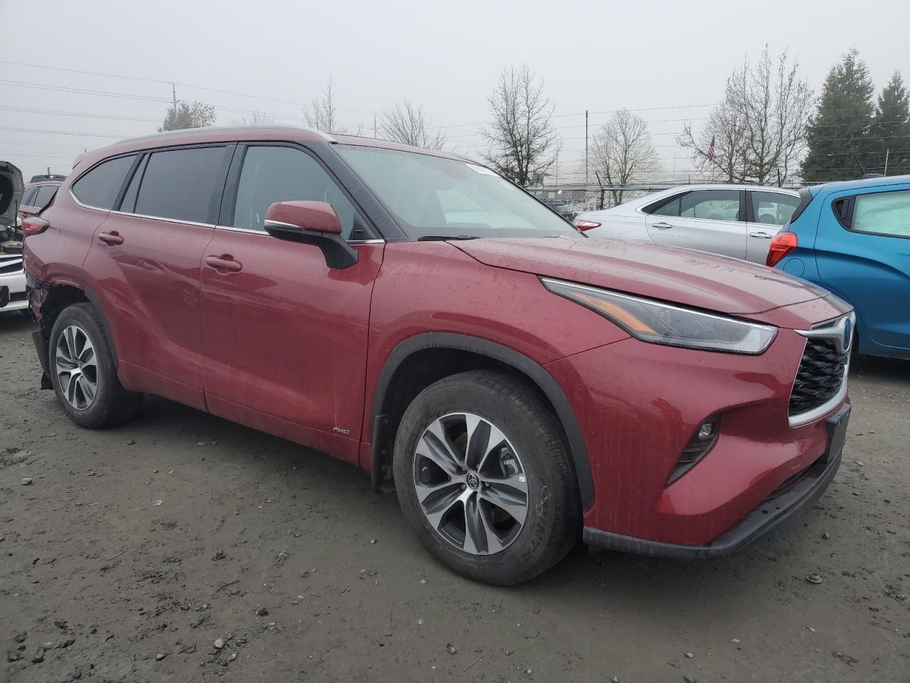 2023 TOYOTA HIGHLANDER HYBRID XLE VIN:5TDKBRCH3PS124991
