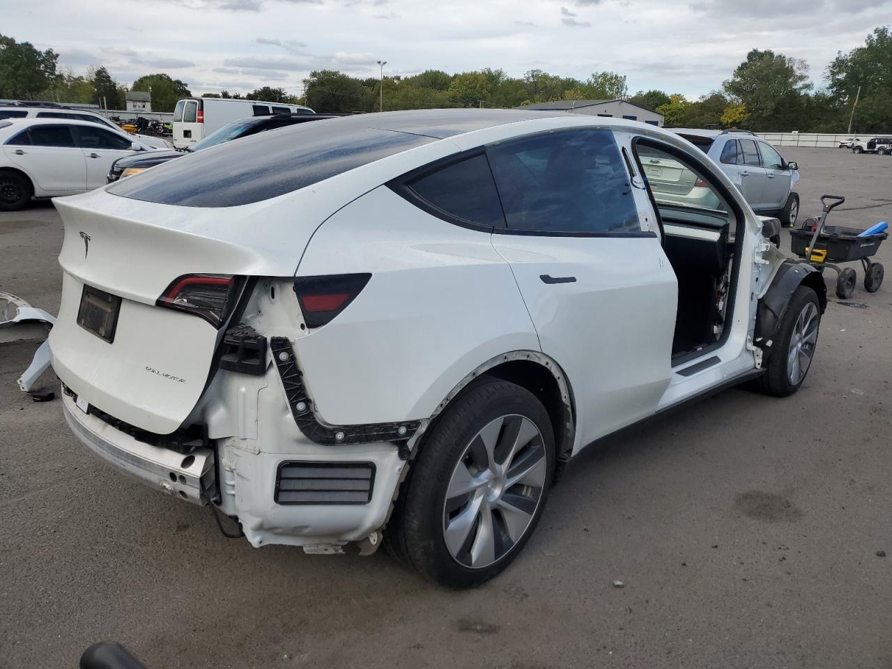 2022 TESLA MODEL Y  VIN:7SAYGDEE3NF564117