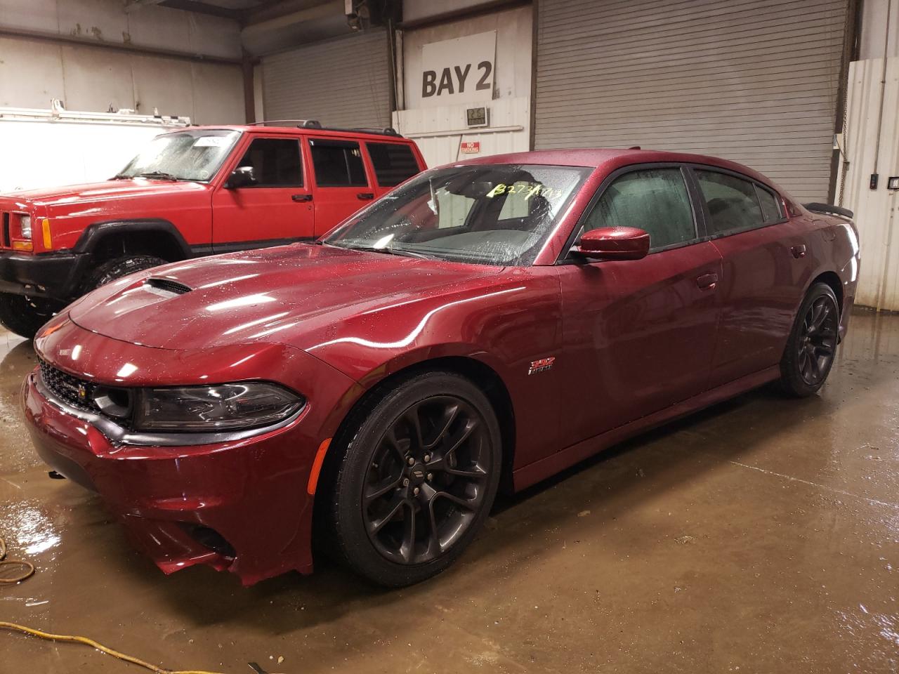 2022 DODGE CHARGER SCAT PACK VIN:2C3CDXGJ6NH259706