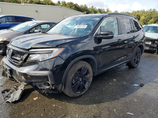 2022 HONDA PILOT SE VIN:5FNYF6H23NB056923