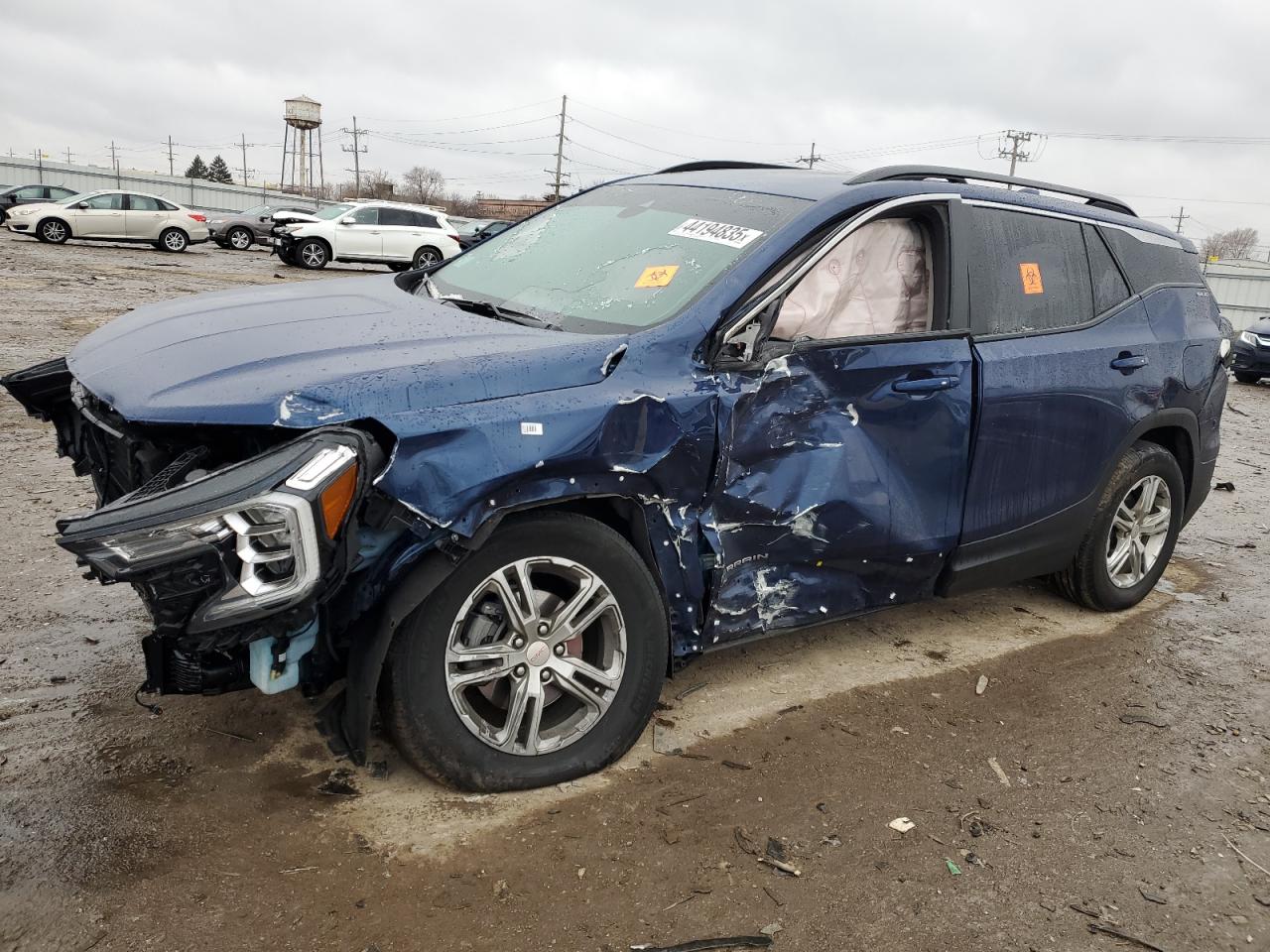 2022 GMC TERRAIN SLE VIN:3GKALMEV9NL128470
