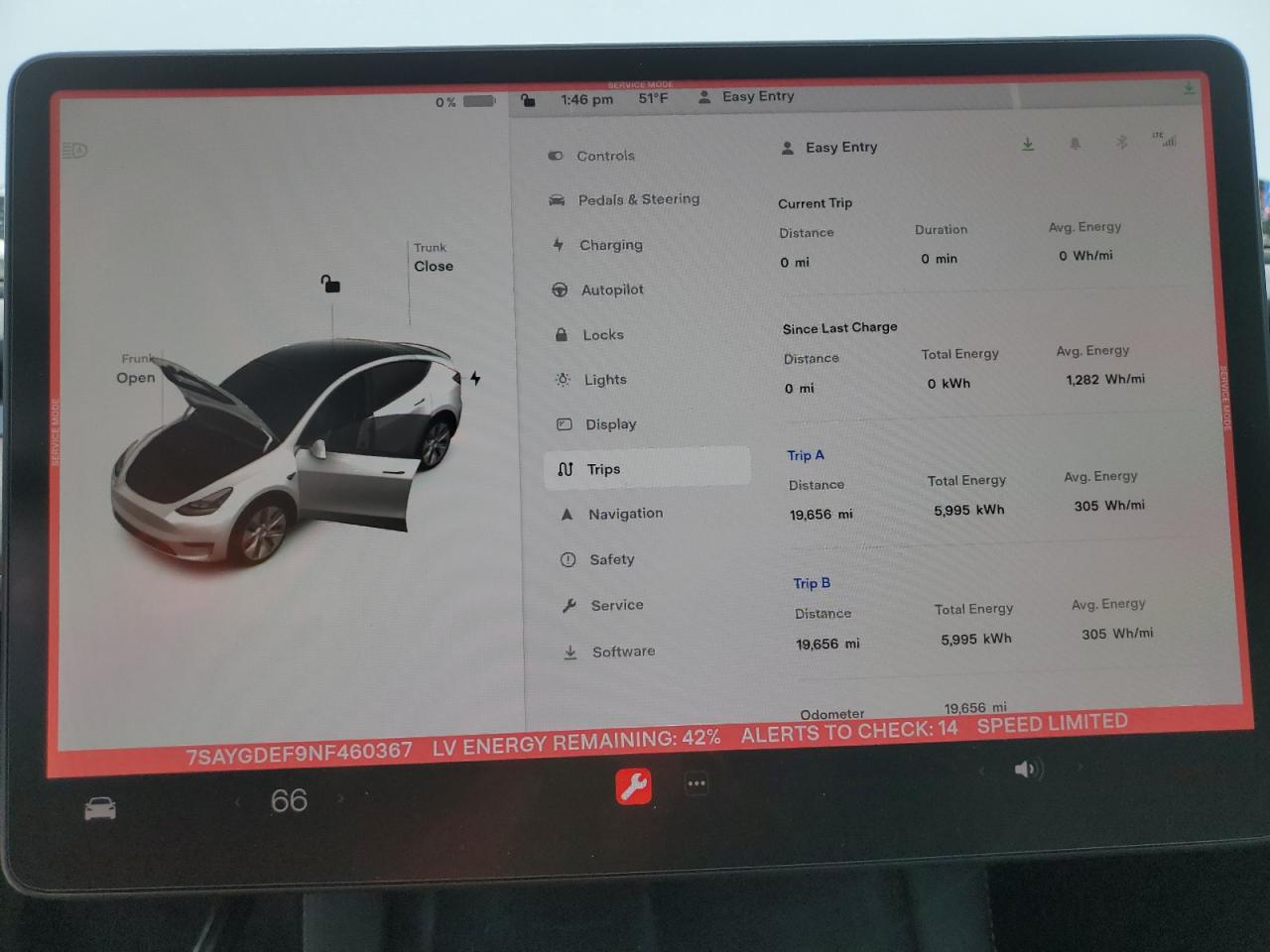 2022 TESLA MODEL Y  VIN:7SAYGDEF9NF460367