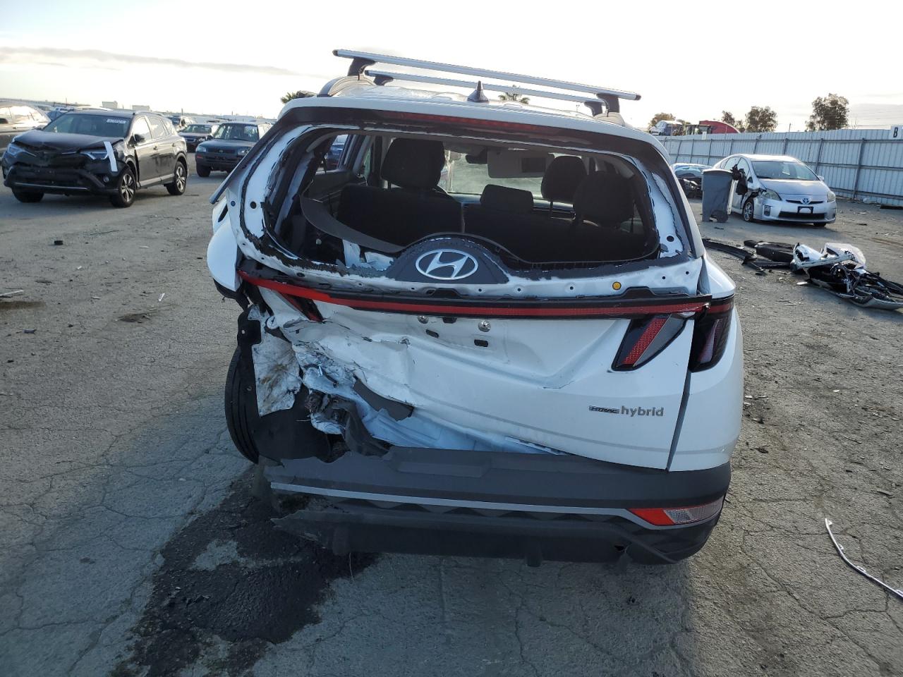 2022 HYUNDAI TUCSON BLUE VIN:KM8JBCA17NU024363