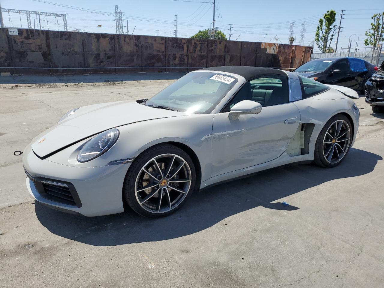 2022 PORSCHE 911 TARGA VIN:WP0BA2A90NS226162