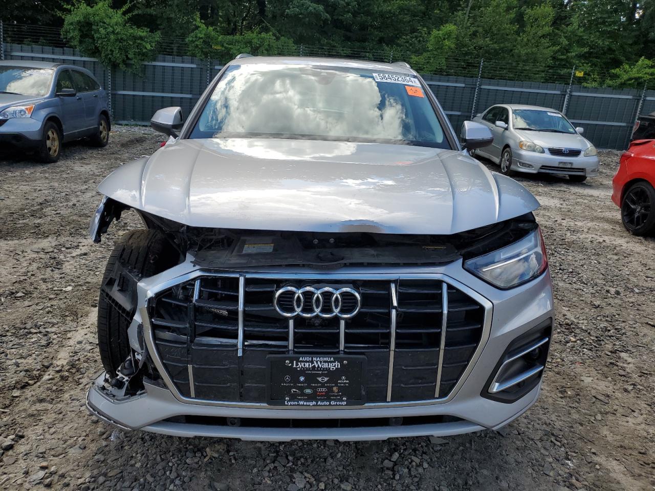 2022 AUDI Q5 PREMIUM PLUS 40 VIN:WA1BBAFY0N2137211