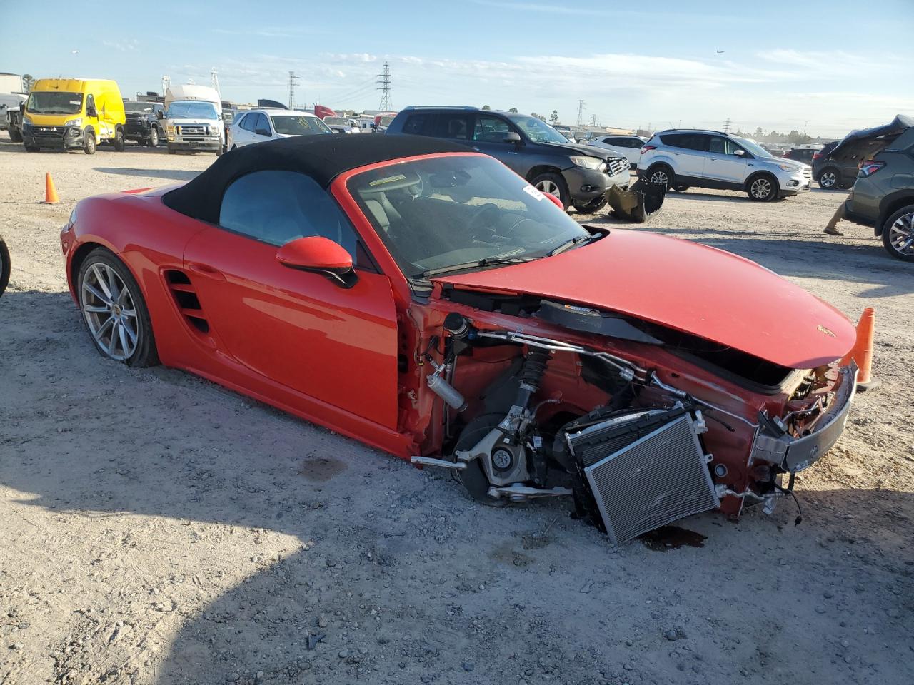 2023 PORSCHE BOXSTER BASE VIN:WP0CA2A88PS205347