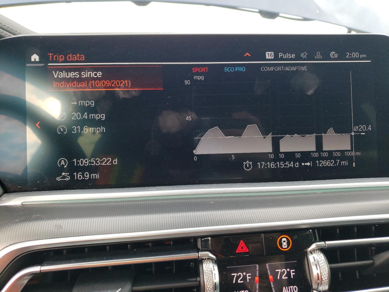 2022 BMW X5 XDRIVE40I VIN:5UXCR6C07N9J65742