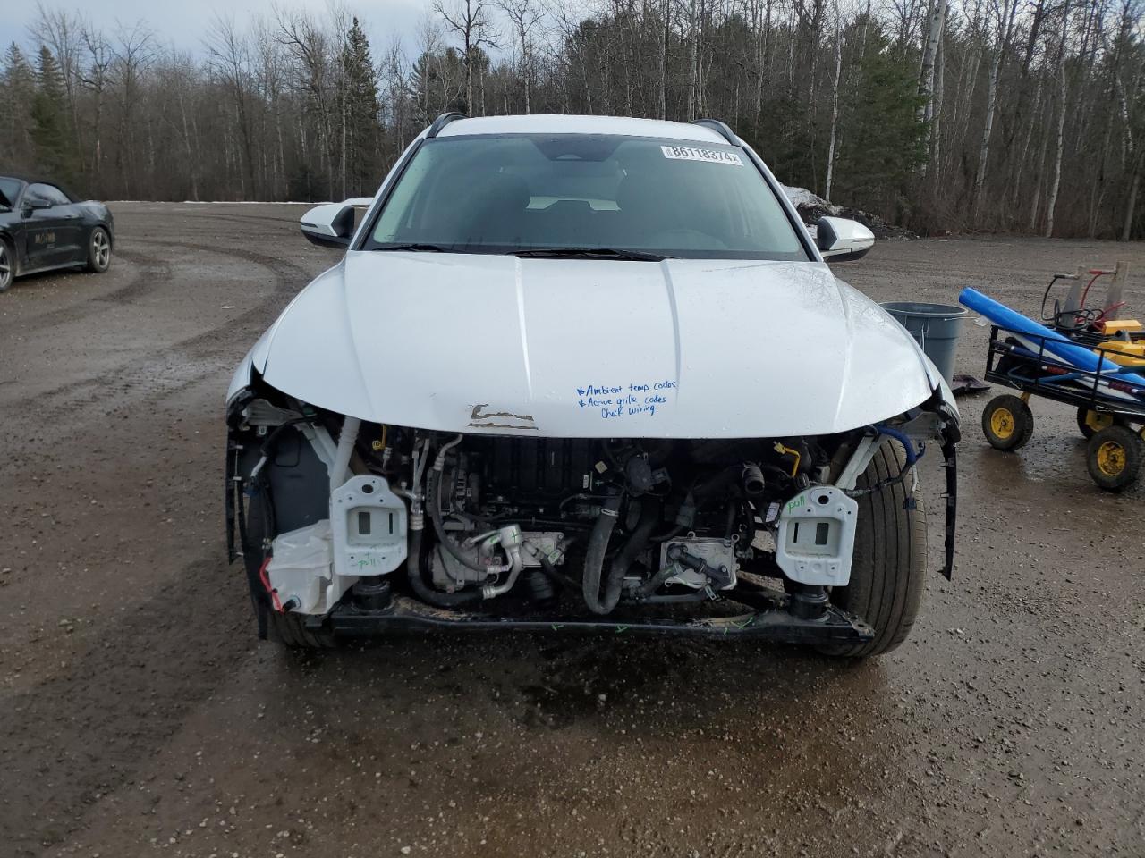 2022 HYUNDAI TUCSON SEL VIN:KM8JBCAE1NU115132