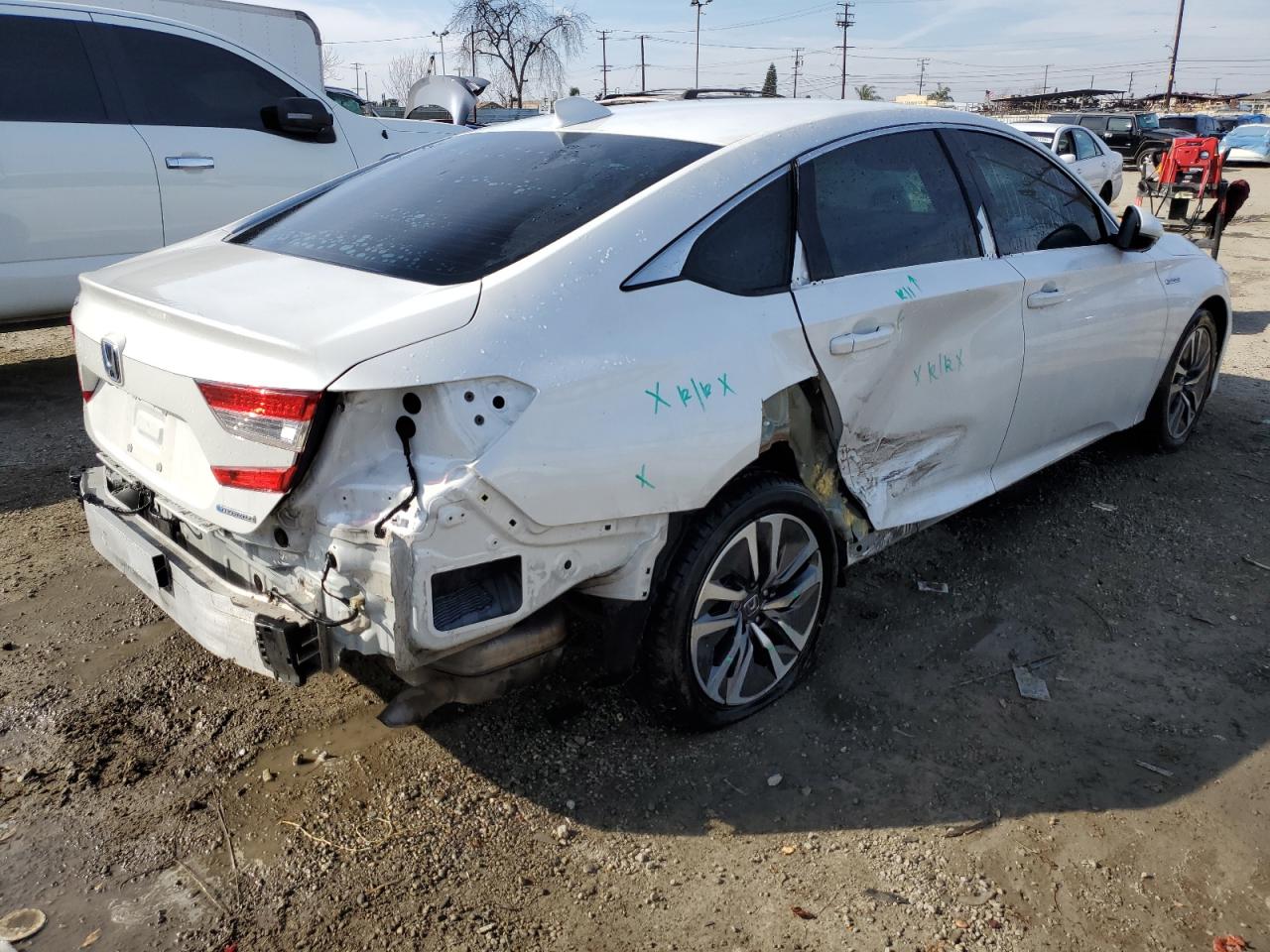 2022 HONDA ACCORD HYBRID EXL VIN:1HGCV3F53NA004923