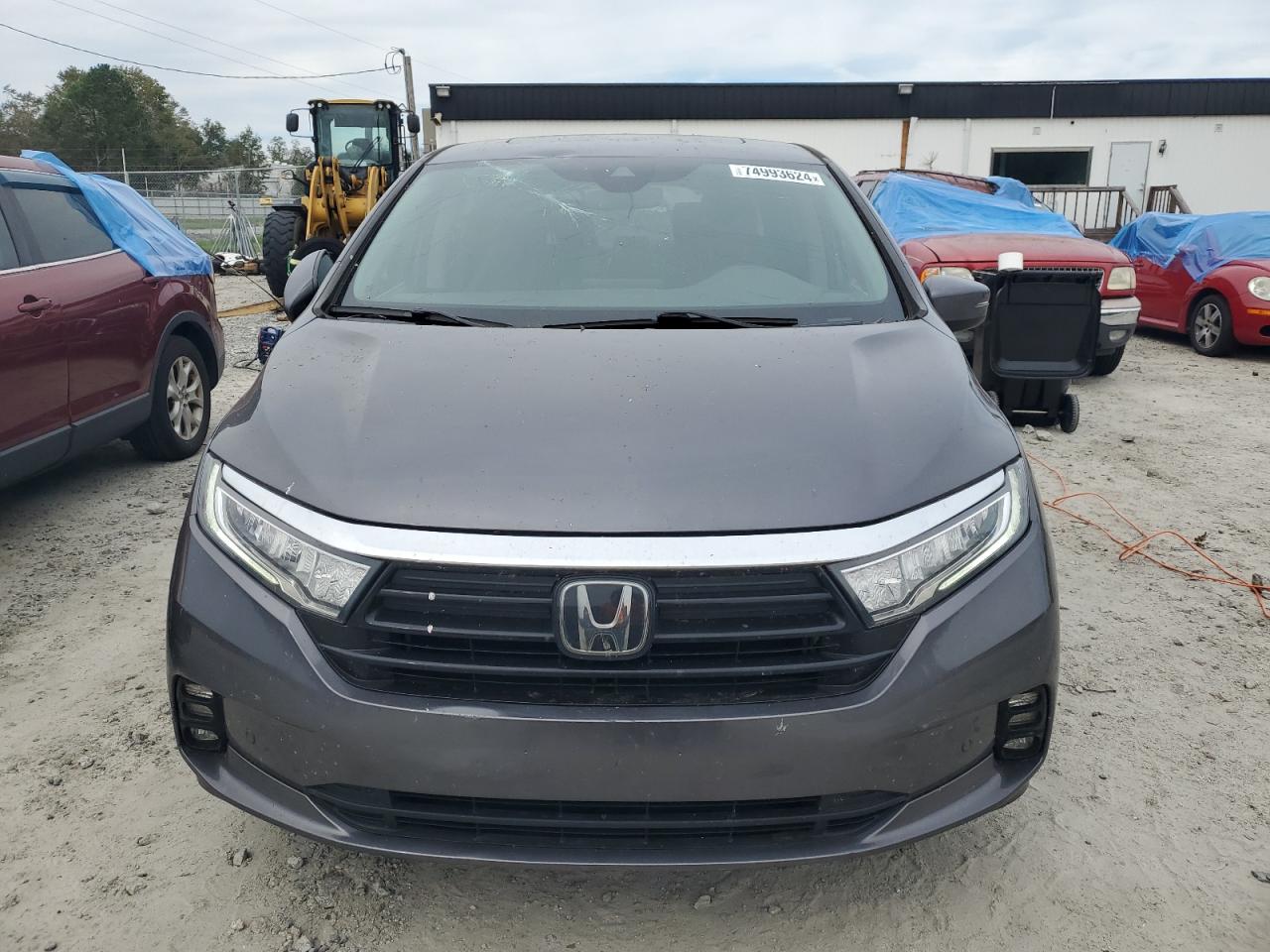 2022 HONDA ODYSSEY TOURING VIN:5FNRL6H83NB024104