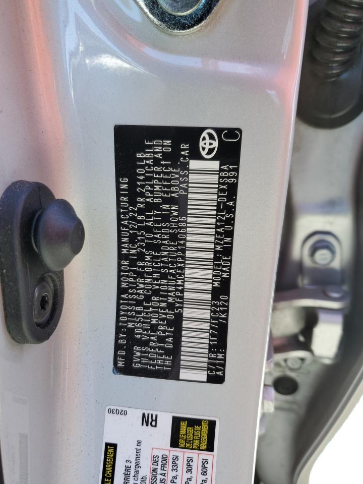 2023 TOYOTA COROLLA SE VIN:5YFP4MCEXPP140686
