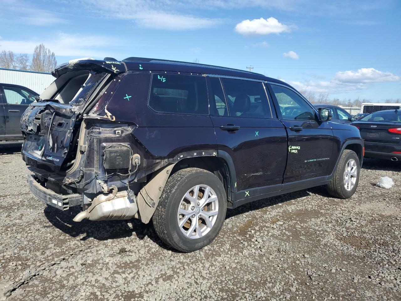 2022 JEEP GRAND CHEROKEE L LIMITED VIN:1C4RJKBG3N8561568