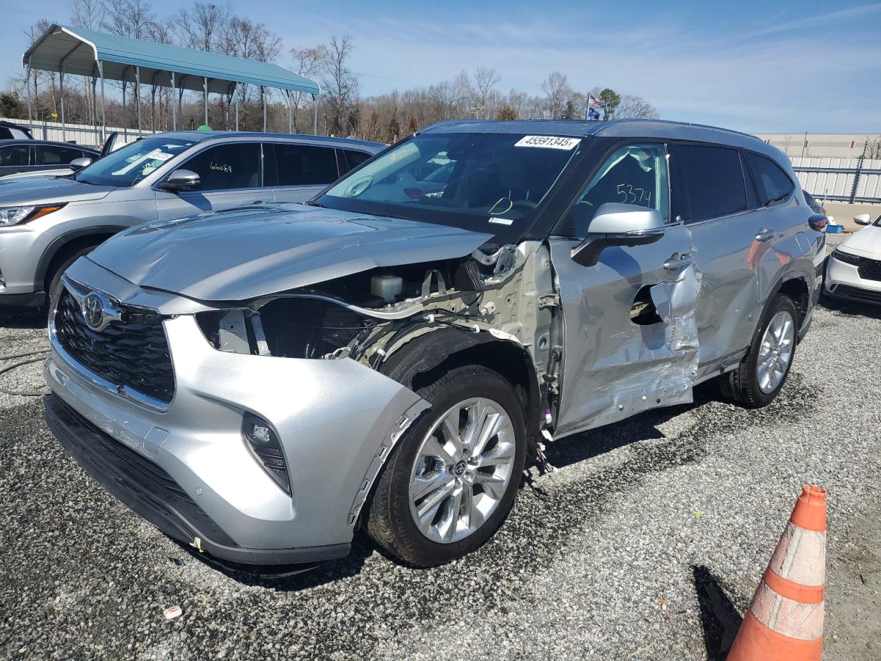 2024 TOYOTA HIGHLANDER LE VIN:5TDKDRAH3RS544265