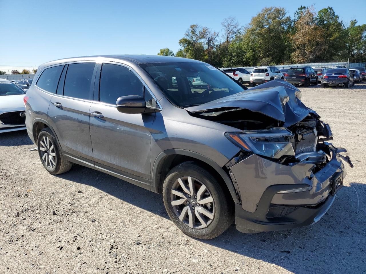 2022 HONDA PILOT EXL VIN:5FNYF5H51NB036366