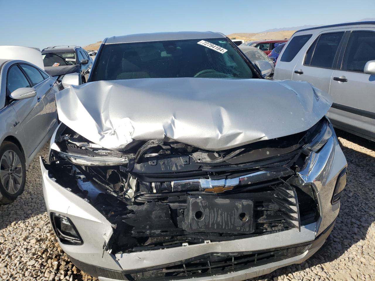 2022 CHEVROLET BLAZER 2LT VIN:3GNKBHR45NS129298