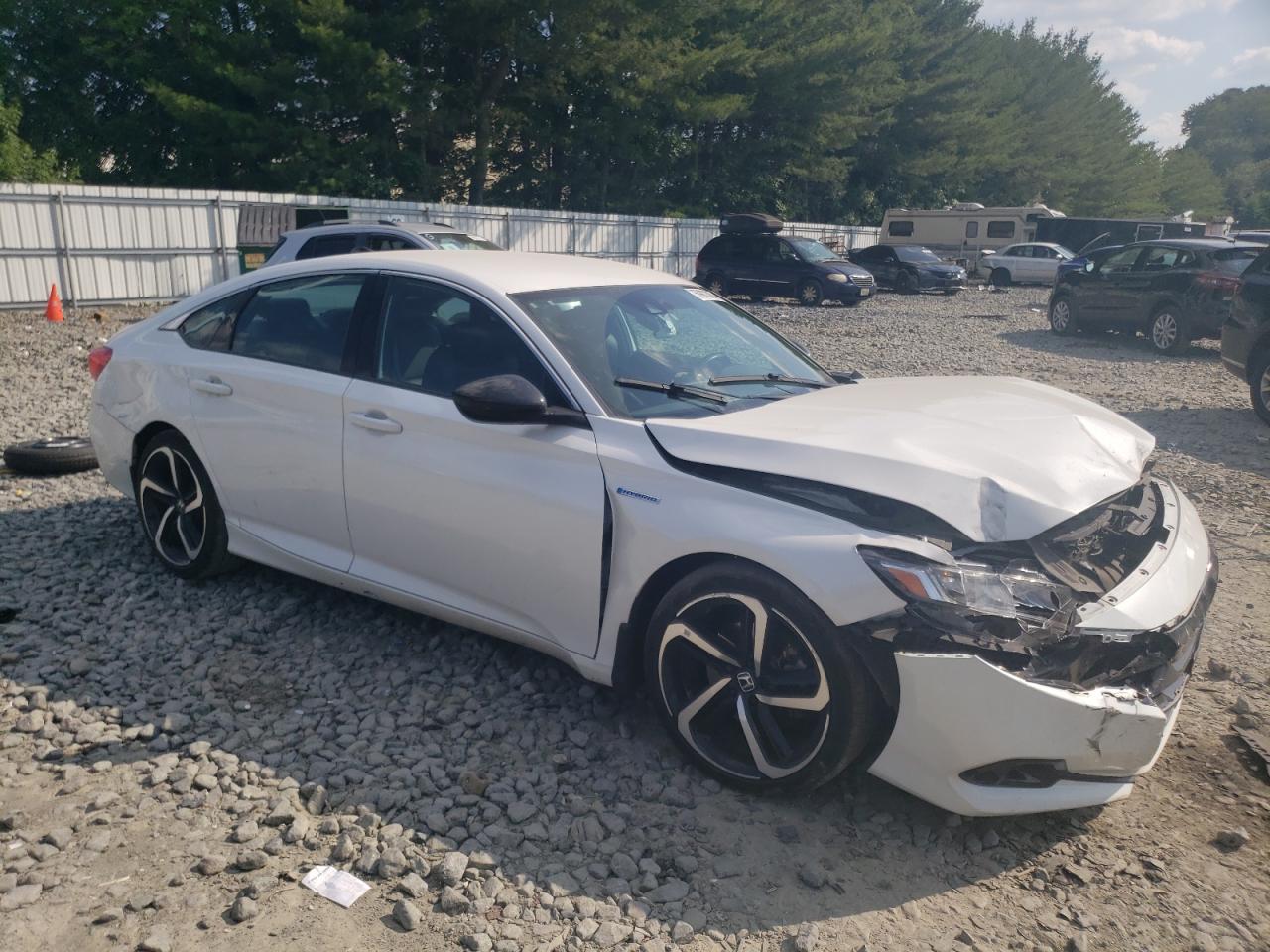 2022 HONDA ACCORD HYBRID SPORT VIN:1HGCV3F23NA013174