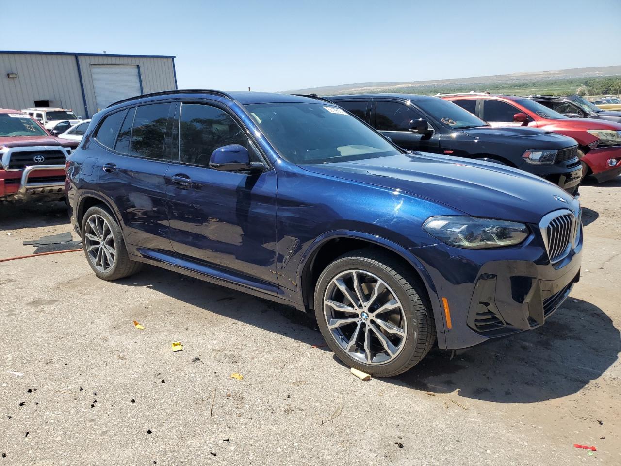 2022 BMW X3 XDRIVE30I VIN:5UX53DP06N9K25941