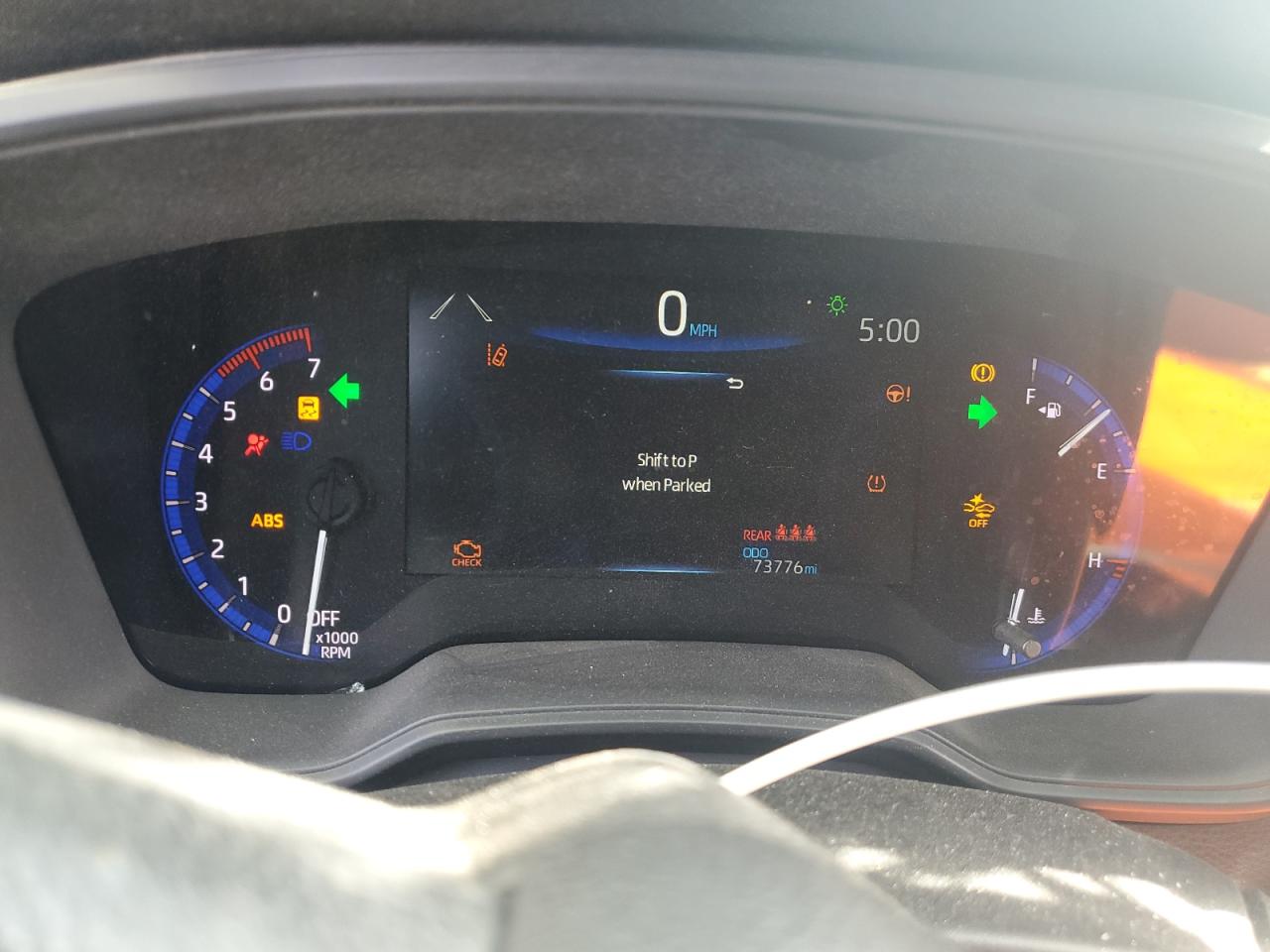 2022 TOYOTA COROLLA LE VIN:JTDEAMDE6NJ060382