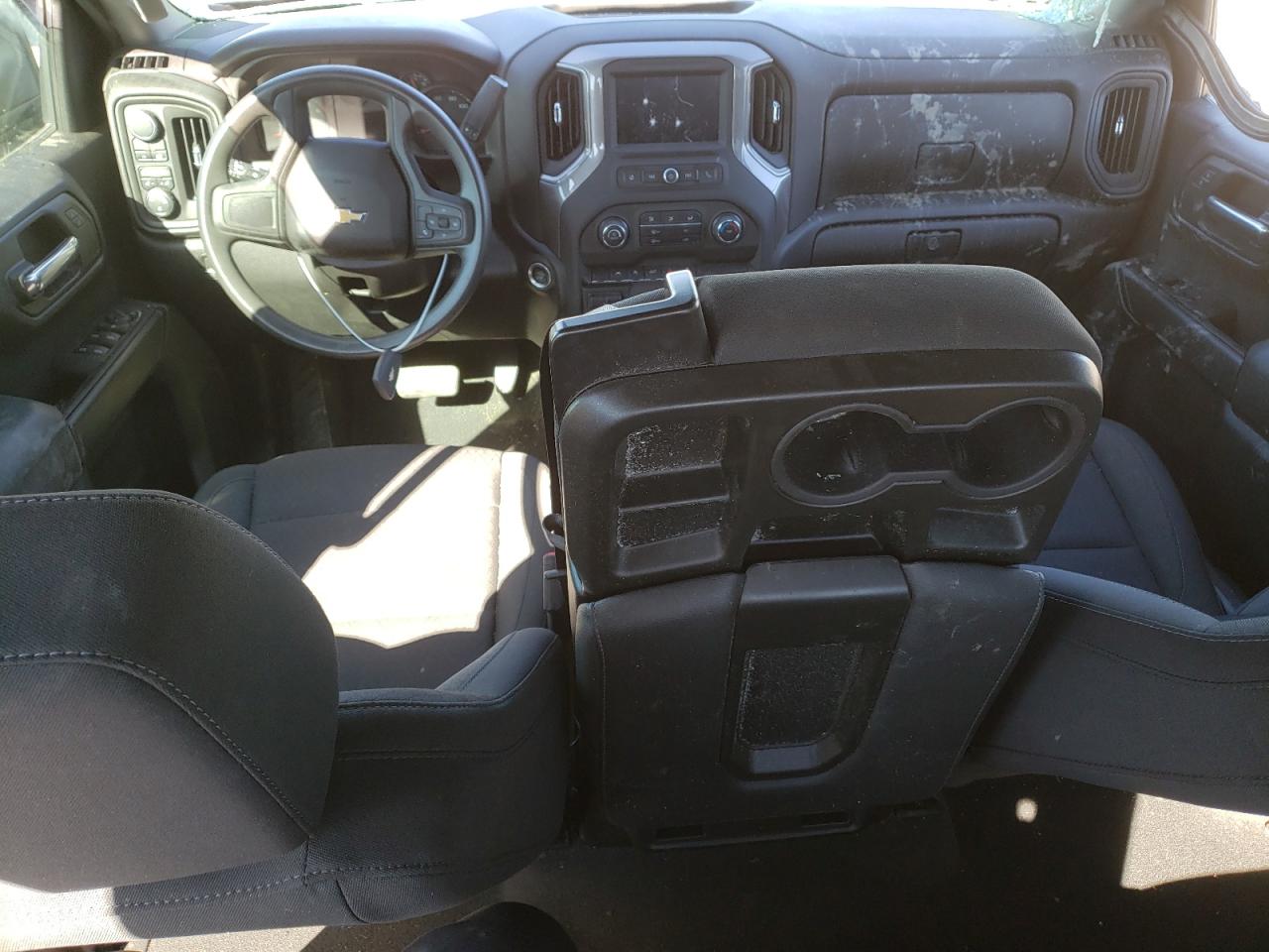 2023 CHEVROLET SILVERADO K1500 CUSTOM VIN:1GCPDBEK9PZ191187