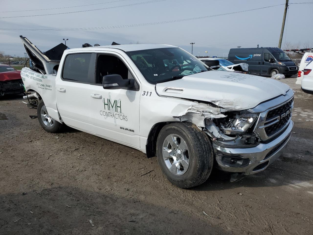 2022 RAM 1500 BIG HORN/LONE STAR VIN:1C6RRFFG1NN179347