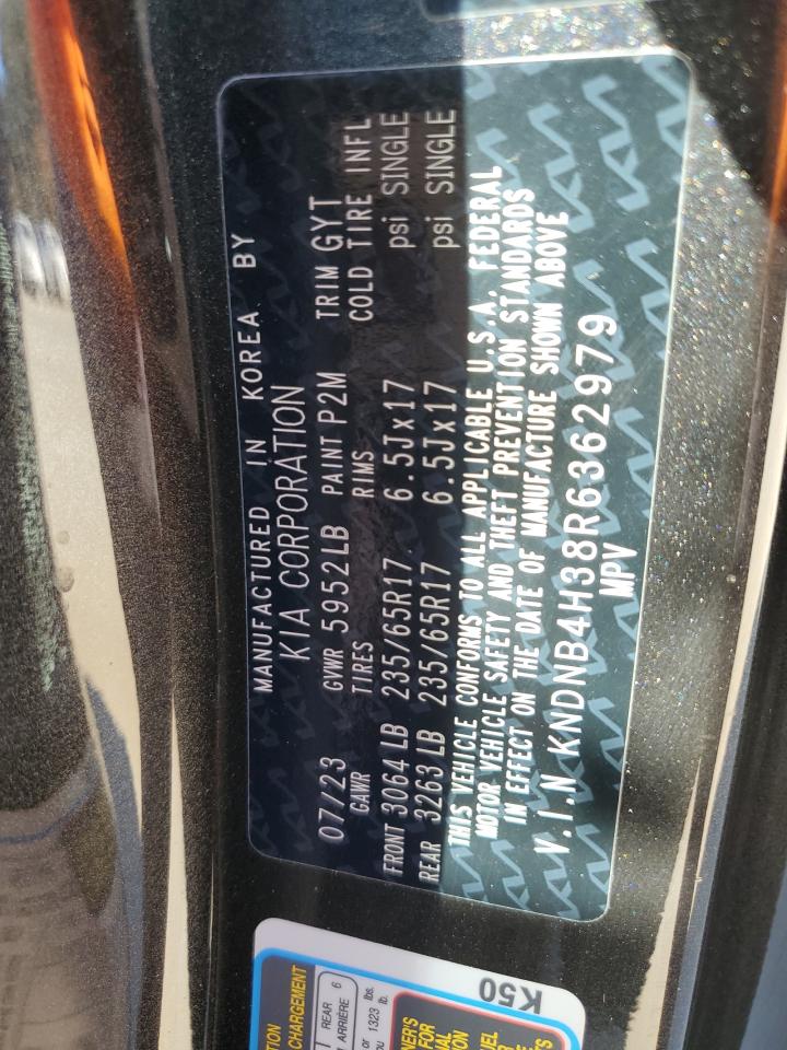 2024 KIA CARNIVAL LX VIN:KNDNB4H38R6362979